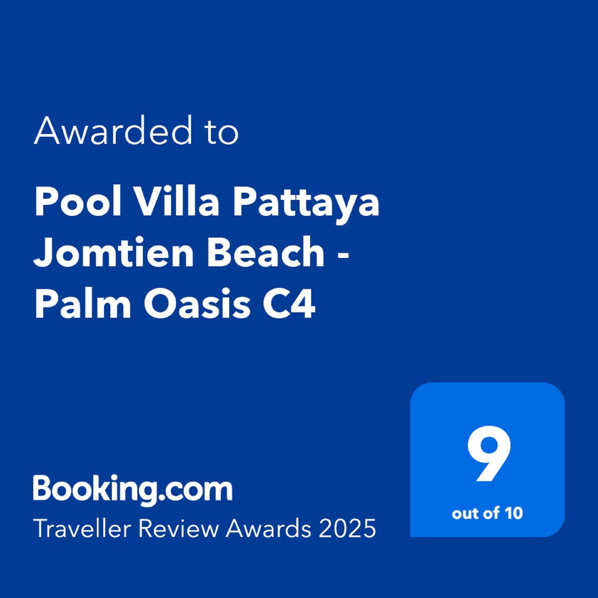 Pool Villa Pattaya Jomtien Beach - Palm Oasis C4 Zewnętrze zdjęcie
